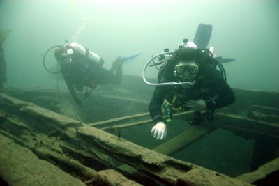 1000 Islands, Ontario Wreck Diving