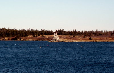 Abandoned Lighthouse at Ross Island