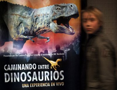 ...entre dinosaurios