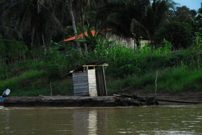 Outhouse on the River Bank