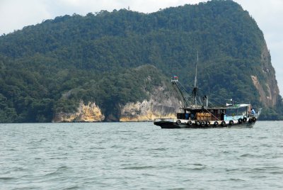 Ship on the Sulu Sea