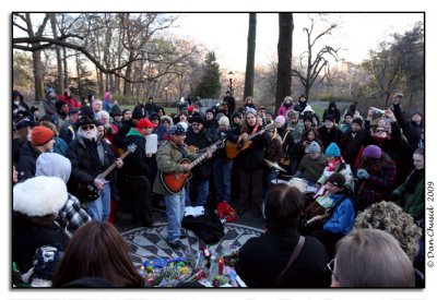 John Lennon Memorial Gathering @ Strawberry Fields