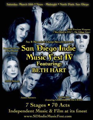 San Diego Indie Music Fest IV