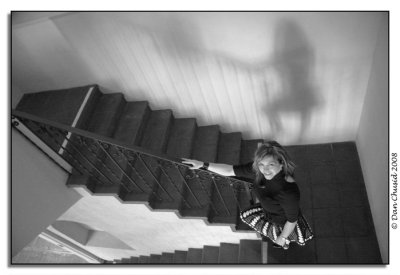 Janie - Shadow - Stairs