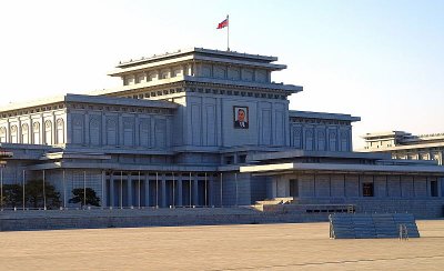 Kumsusan Memorial Palace, or the Kim Il-sung Mausoleum