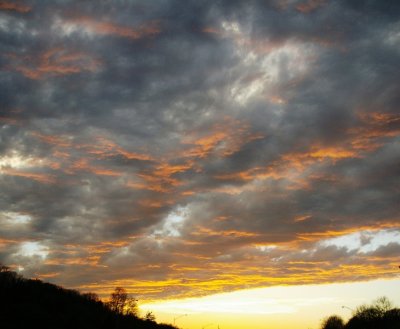 April Sky Sunset