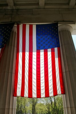 Flag at Tomb