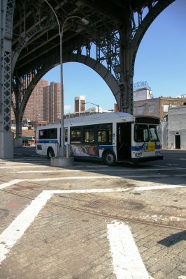 Busses replaced the trolleys