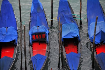 Gondolas (As Seen From My Hotel Room)