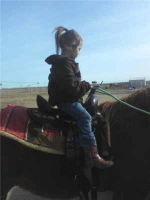 Justice (Rashelles daughter)  Riding Spit