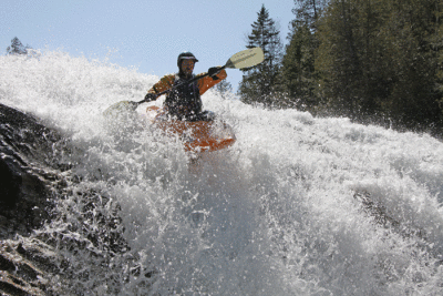 KAYAK RIVIERE PORTAGE