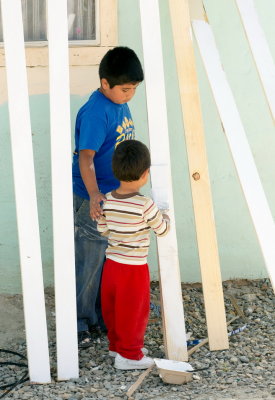 Building homes for the poor in Mexico