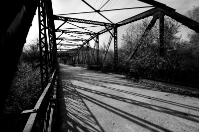 Abandoned bridge, sunrise, Jamul