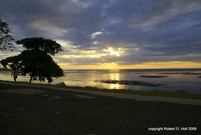Quepos Costa Rica at Sunset
