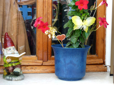 Garden Gnome in Burano and me.jpg