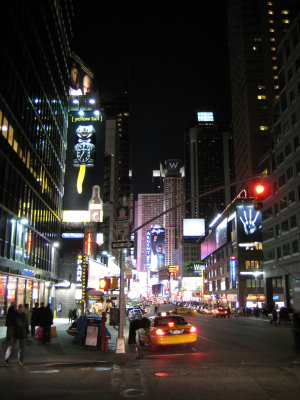 Broadway at night - Times Square