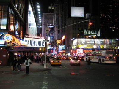 Broadway at night - Times Square