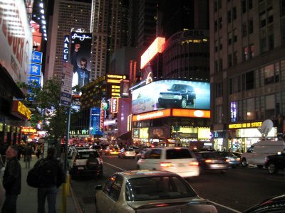 Broadway at night - Times Square