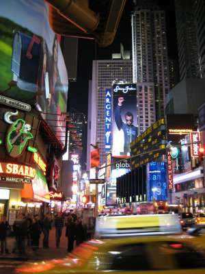Broadway at night - Times Square
