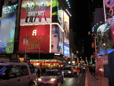 Broadway at night - Times Square
