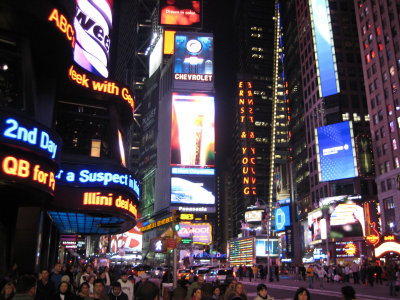 Broadway at night - Times Square