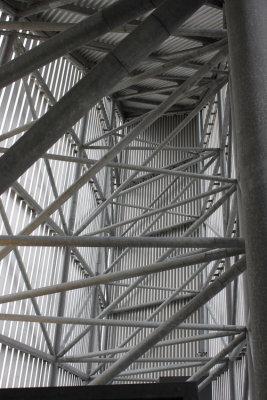 Inside the tower