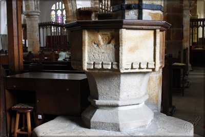 15th Century Font - St. Mary & All Saints
