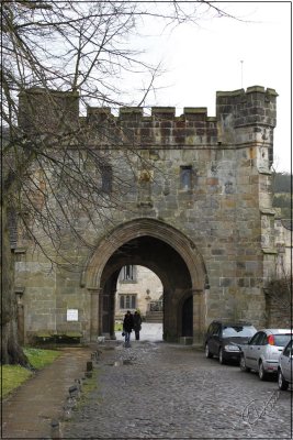 Abbey entrance