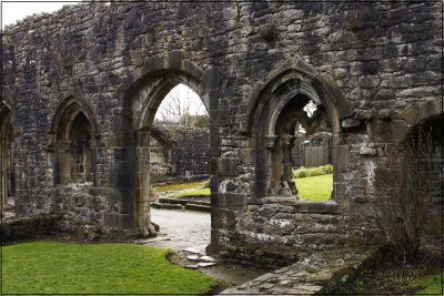 Abbey arched doorway