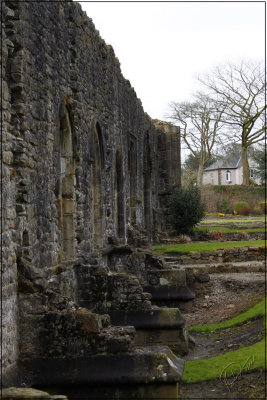 Abbey wall
