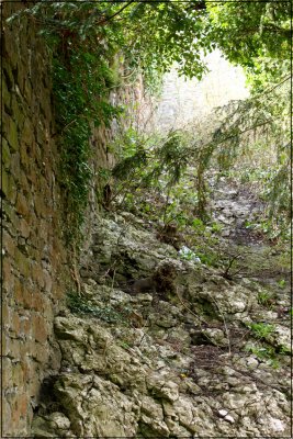 The climb - Clitheroe Castle