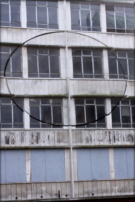 Richard Wilson's Wall Art Moorfields Liverpool