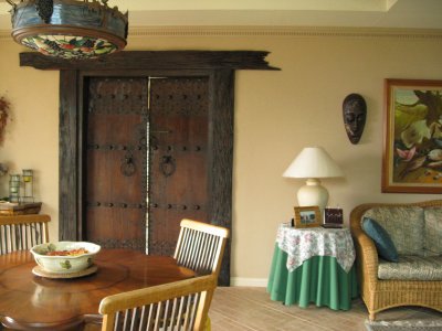 entrance to the master's bedroom