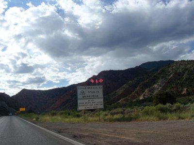 Along Scenic Byway 14 to Bryce Canyon