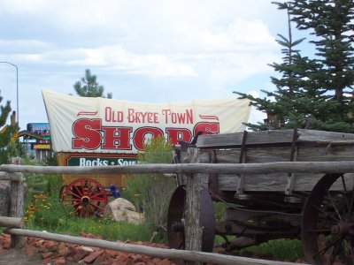 Old Bryce Town Shops