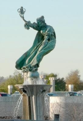 airport statue