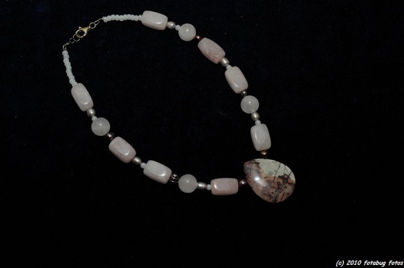 A necklace of Carols made by our youngest daughter