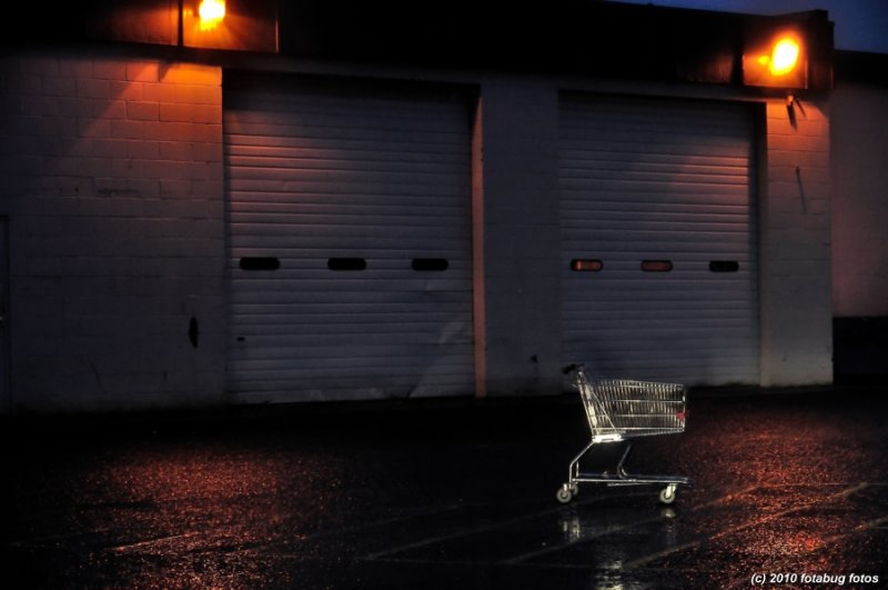 Shopping Cart By Headlight