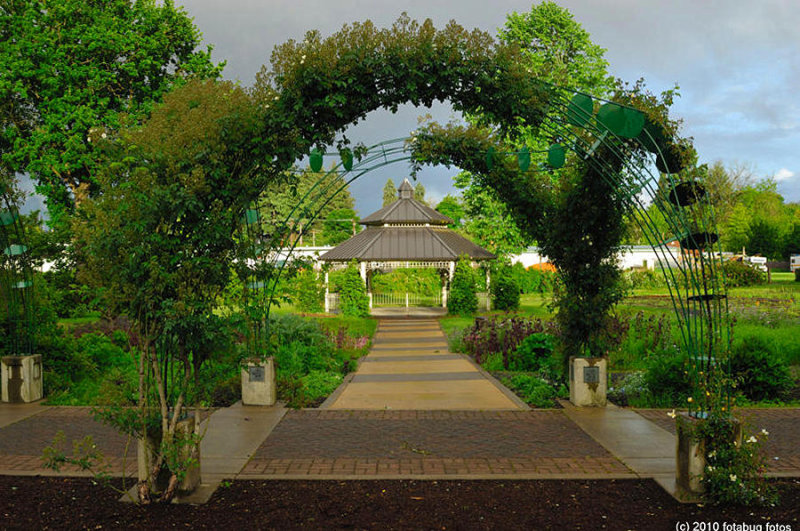 Gazebo At Owens Rose Garden