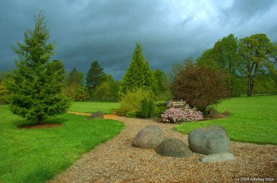 Storm Clouds over Wallace Ruff Jr. Memorial Park