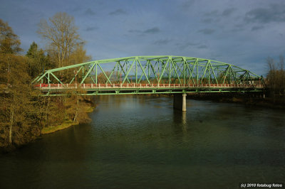 Ferry Street Bridge over Willamette River