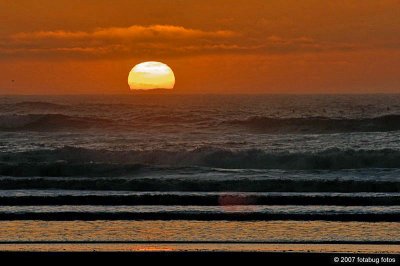 Sunset at Beverly Beach