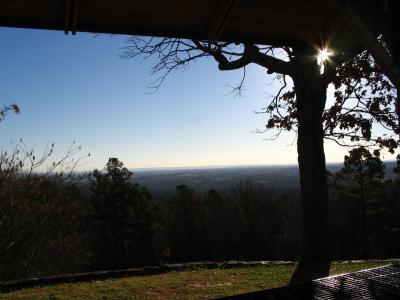 Scenic view from Lovers leap