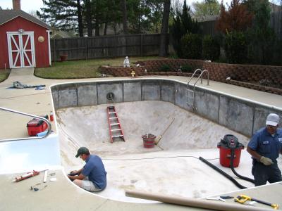 New pool liner