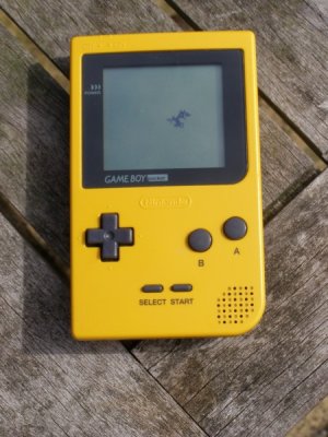 Gameboy Pocket - yellow