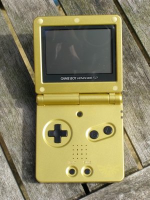 Gameboy Advance SP - Zelda edition