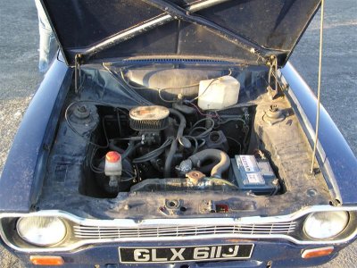 Dirty engine bay - we'll have that sorted!