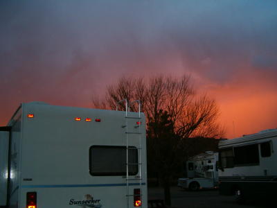 Lurch in Stormy Sunset