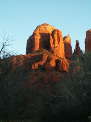 West side of Cathedral Rock.JPG