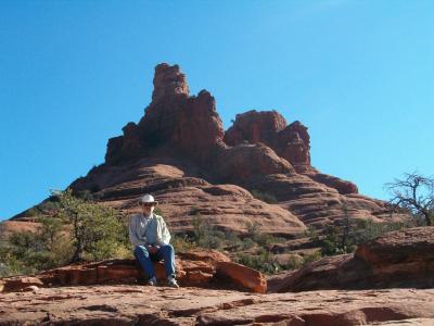 Tom on Bell Rock.JPG